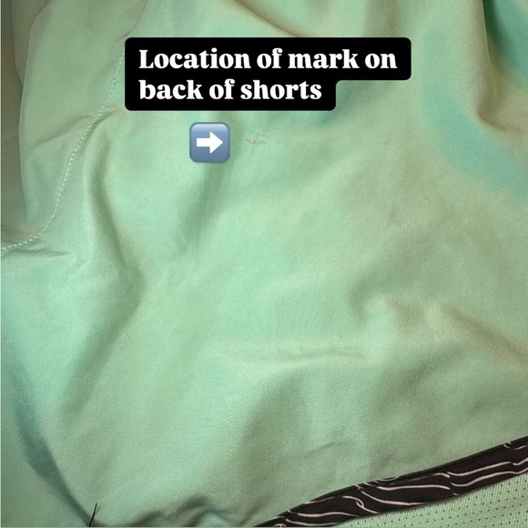 Nike Women's Running Shorts Mint Green Black Zebra Animal Print Lined Workout - Picture 12 of 12